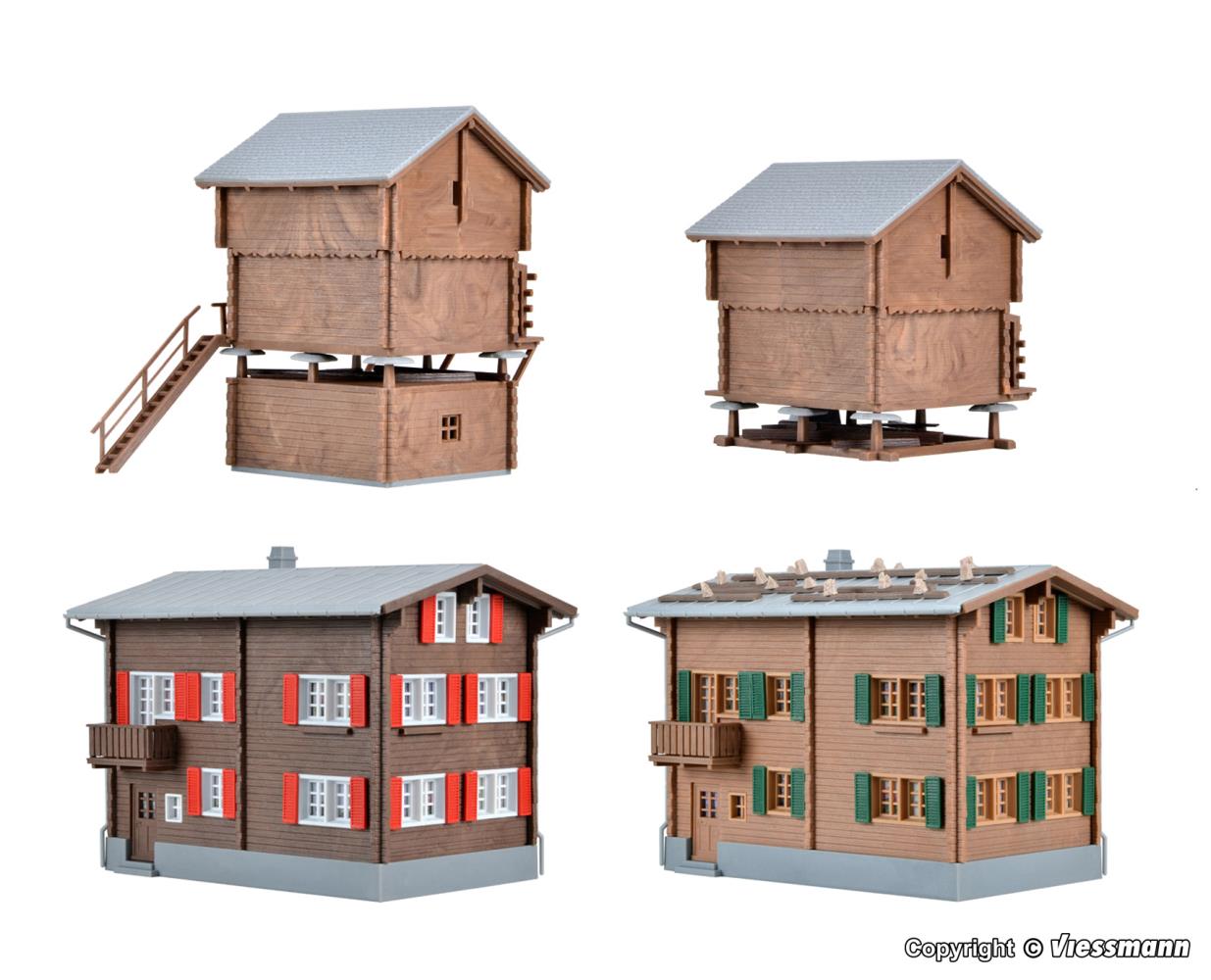 Kibri 39495 Set Walserdorf 1:87 Spur H0 Bausatz Neu OVP
