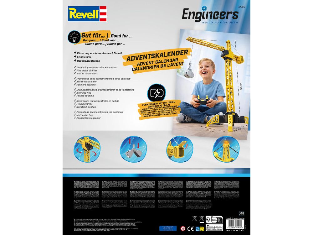 Revell 01065 Adventskalender Engineers "Ultra Crane" NEU OVP