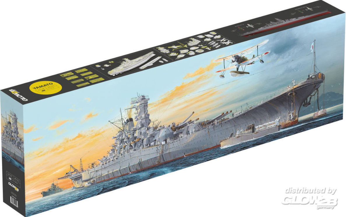 Glow2B 5058052000 YAMATO Battleship PREMIUM 1:200 Bausatz NEU OVP