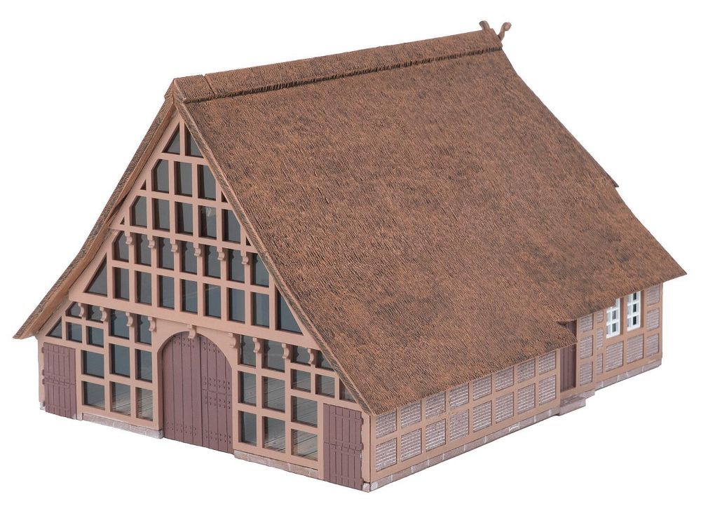 Faller 130674 Norddeutsches Reetdachhaus 1:87 Spur H0 Bausatz
