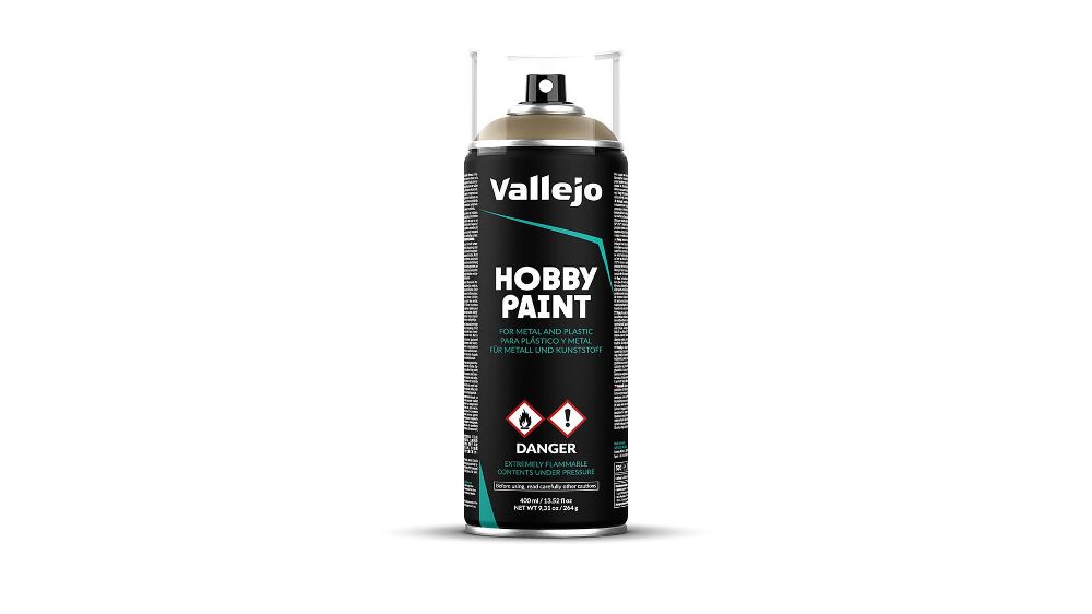 Vallejo 28009 US Khaki, Sprühdose, 400 ml NEU