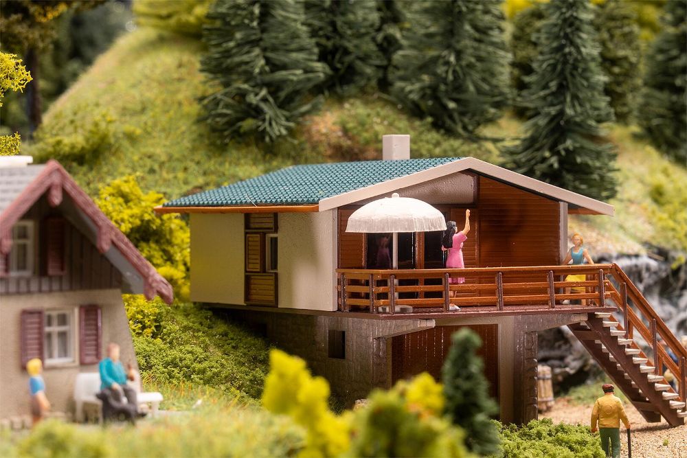 Faller 134102 Ferienhaus 1:87 Spur H0 Bausatz NEU OVP