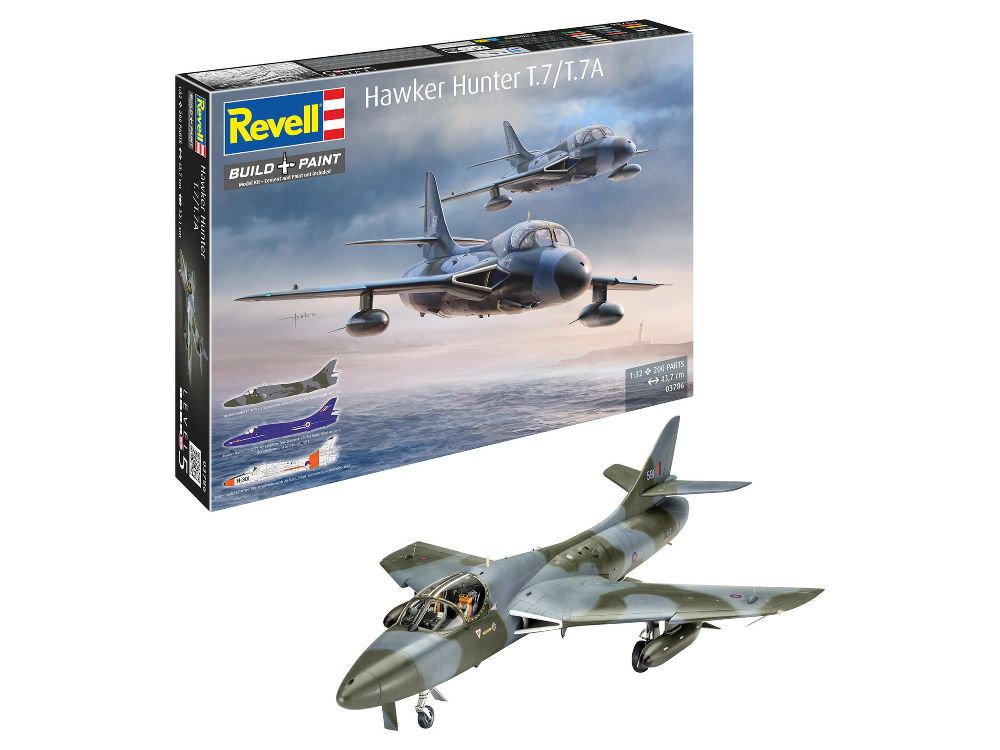 Revell 03786 Hawker Hunter T.7/T.7A 1:32 Modellbausatz NEU OVP