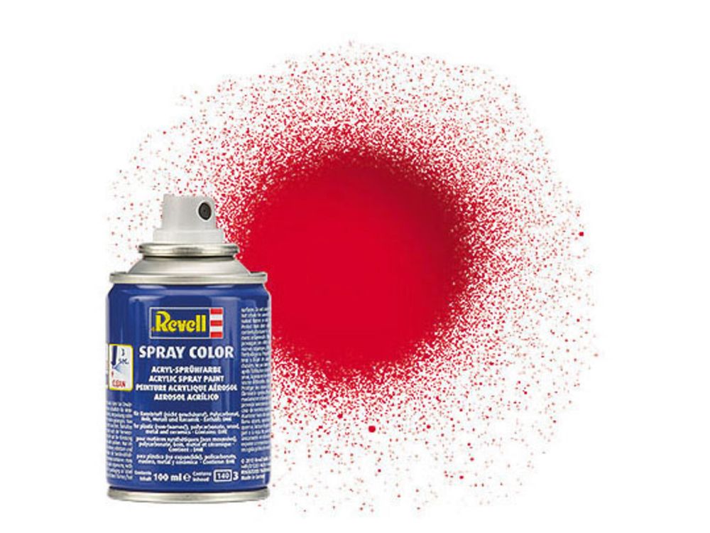Revell 34134 Spray Color Italian Red glänzend 100 ml NEU