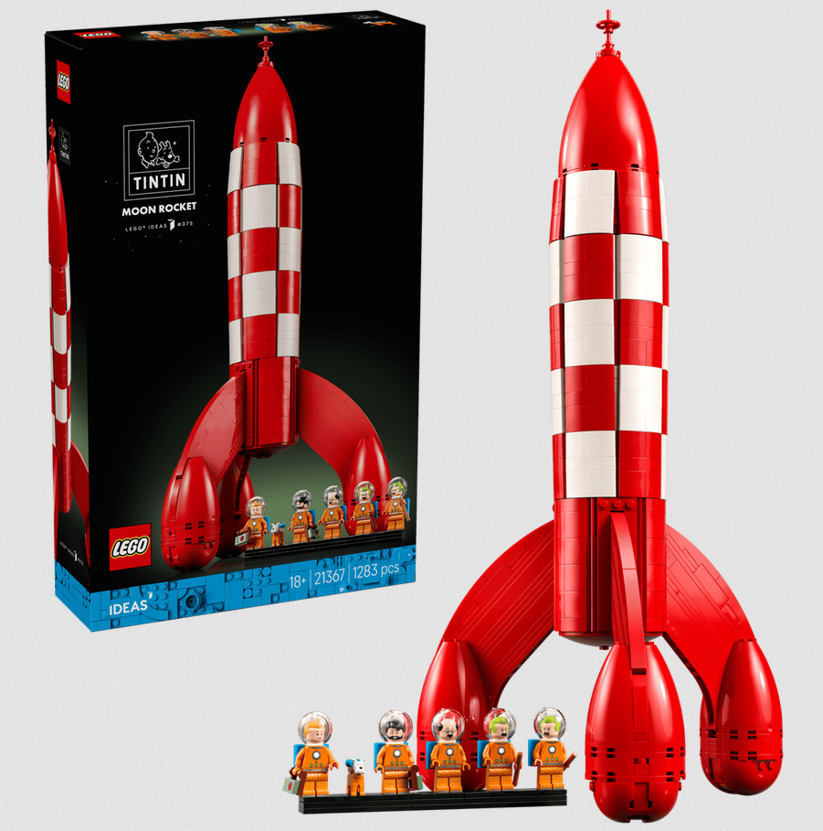 LEGO 21367 IDEAS Die Mondrakete von Tim und Struppi Bausatz