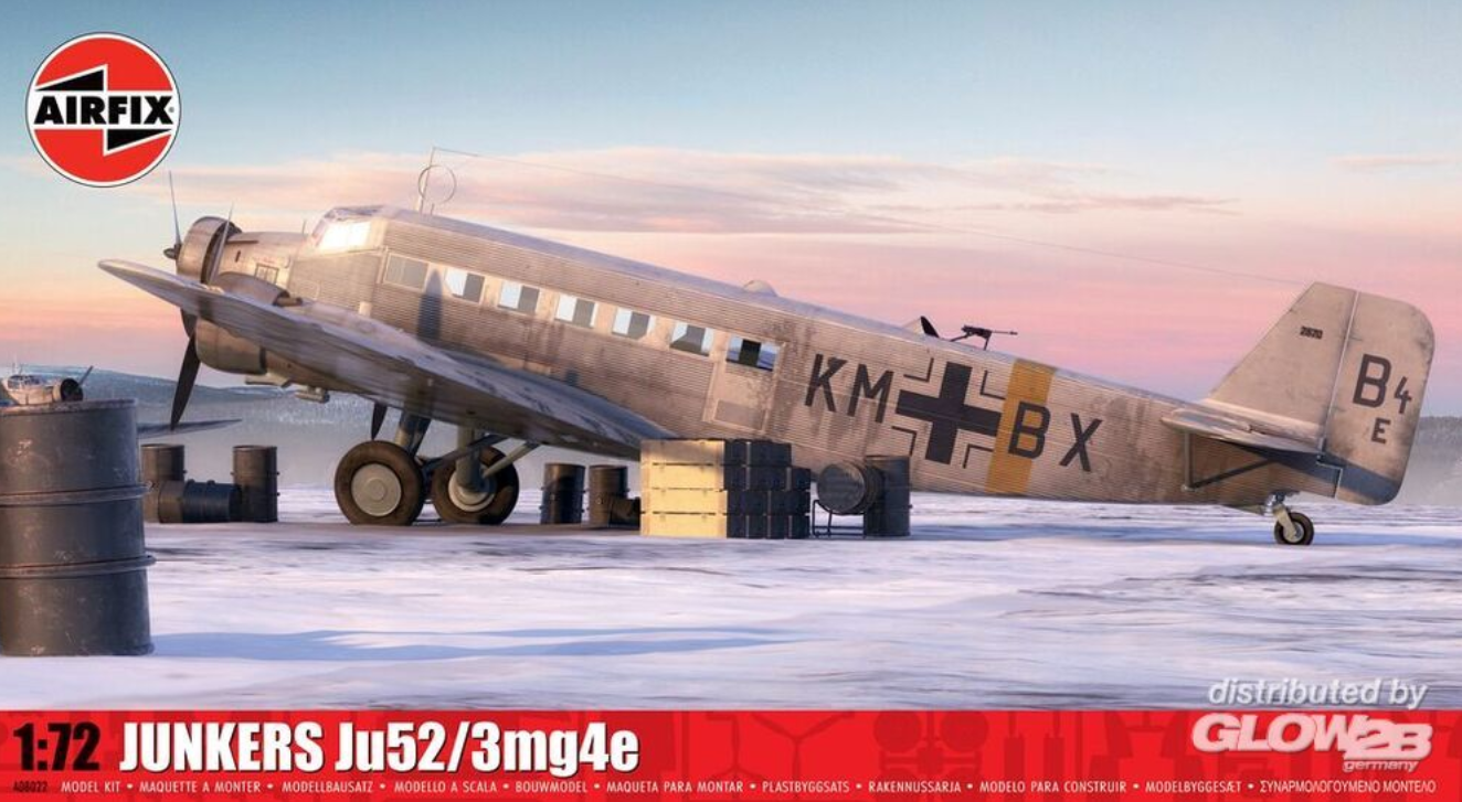 Airfix A08022 Junkers Ju52/3mg4e in 1:72