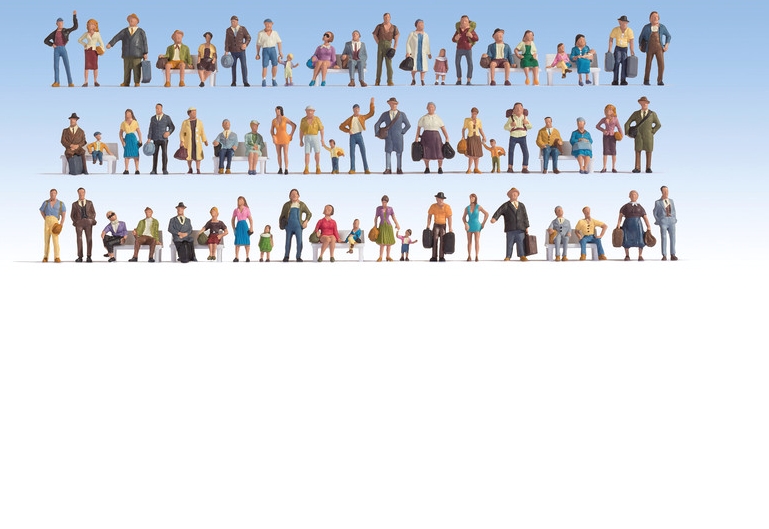 Noch 37070 Mega Spar-Set Figuren  Spur N NEU OVP
