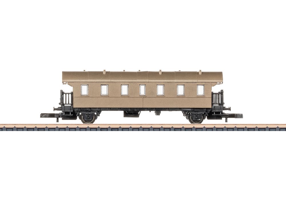 Märklin 87519 Personenwgn Ci Echtbronze "Donnerbüchse" Spur Z