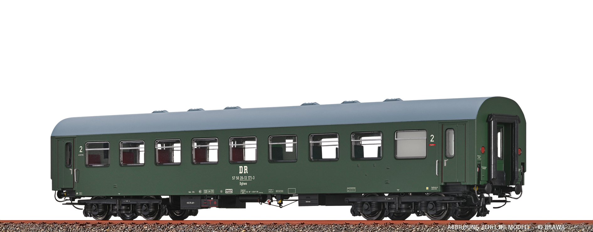 Brawa 65094 N Personenwagen Bghw DR