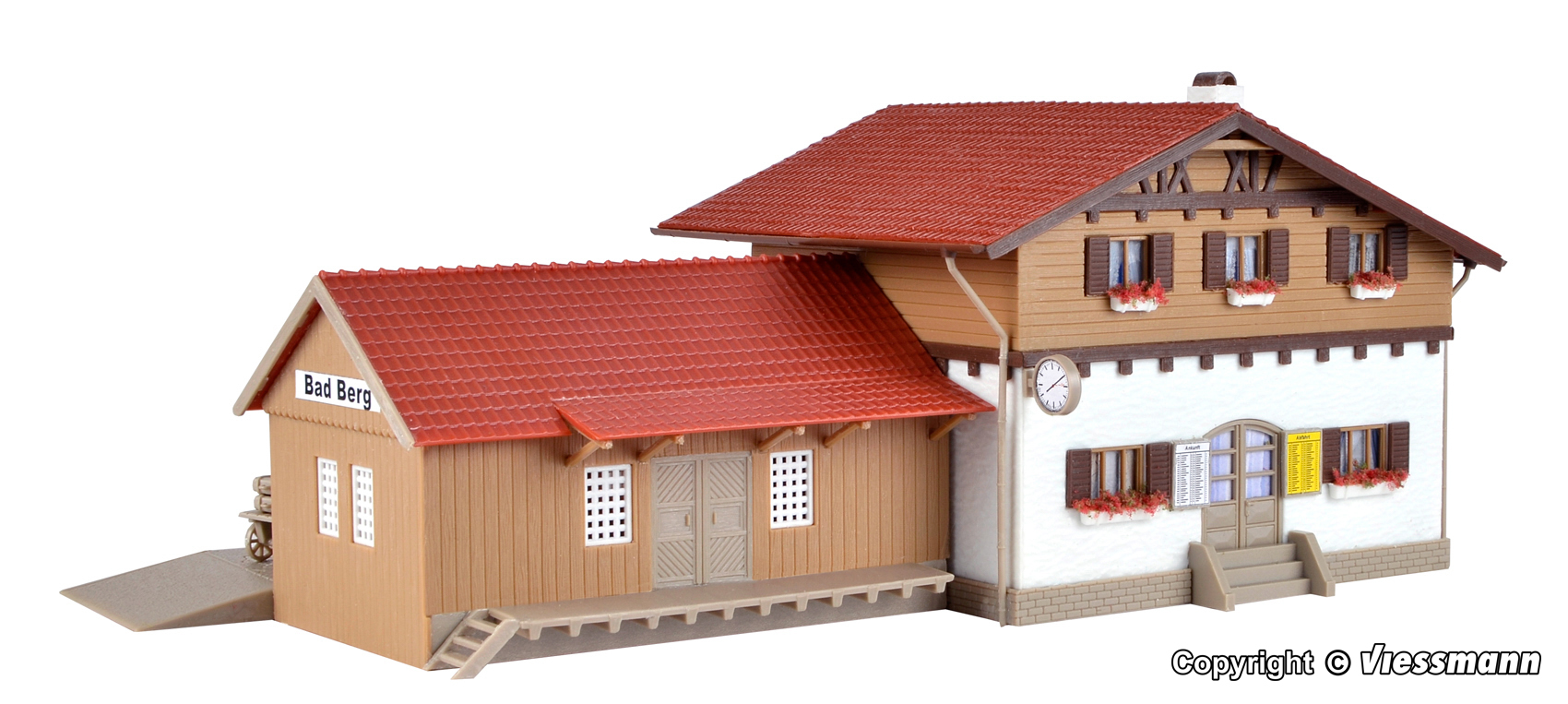 Vollmer 43526 Bahnhof Bad Berg 1:87 Spur H0 Bausatz Neu OVP