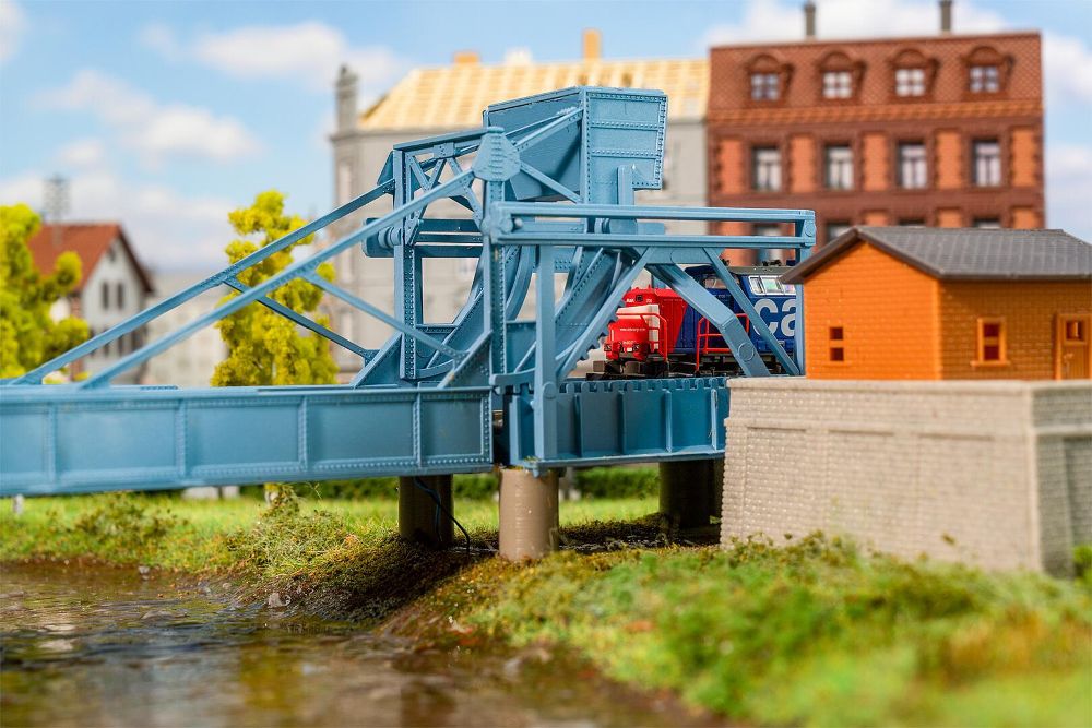 Faller 222600 Klappbrücke mit Antrieb 1:160 Spur N Bausatz NEU OVP
