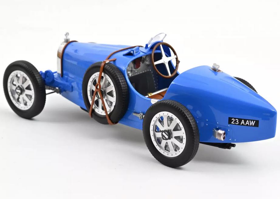 Norev 125705 Bugatti T35 1925 Blau 1:12 Standmodell Neu OVP