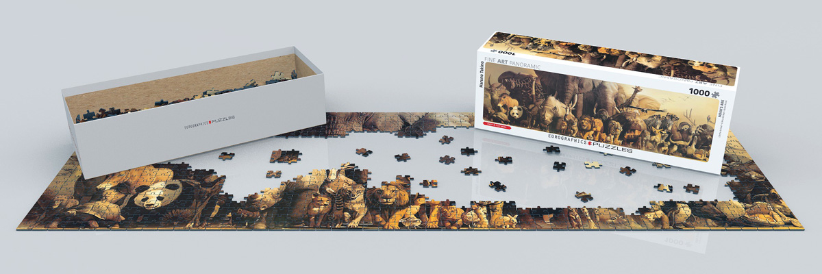 EUROGRAPHICS 6010-4654 Tiere der Arche Noah 1000 Teile Puzzle
