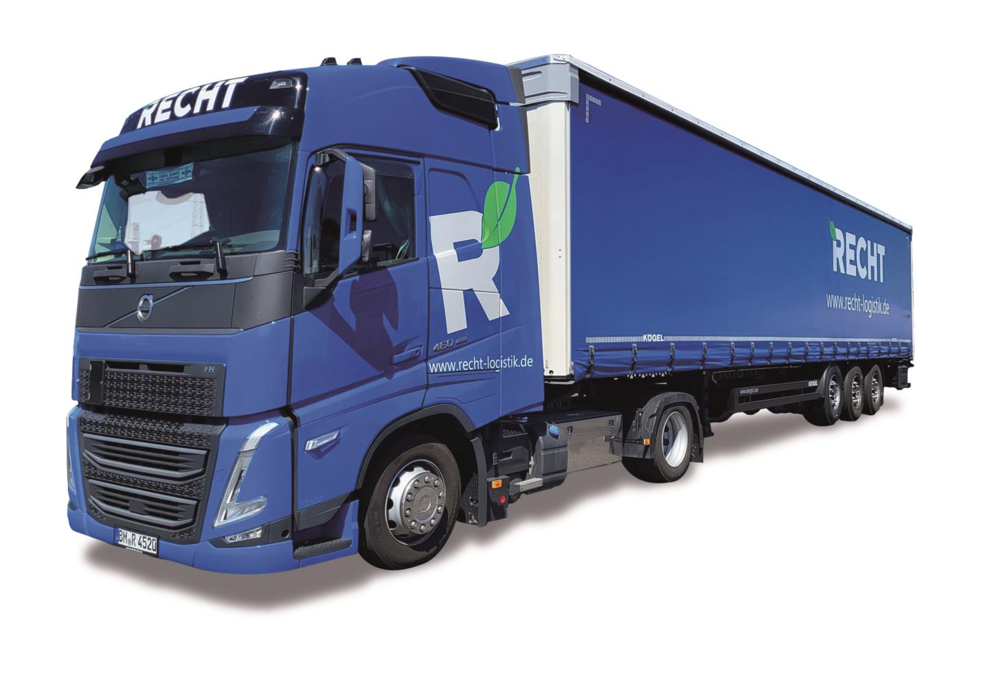Herpa 954891 Volvo FH Gl 2020 Gardinenplanen-Sattelzug 1:87 Neu