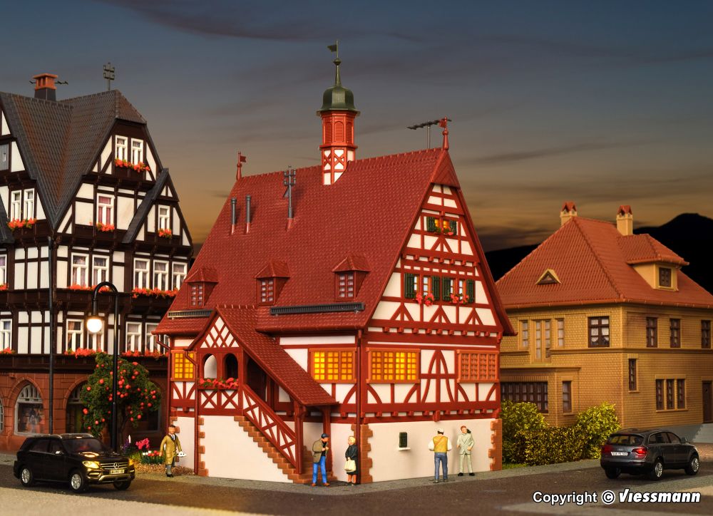 Kibri 38906 Rathaus in Maichingen 1:87 Spur H0 Bausatz Neu OVP