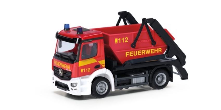 Herpa 098250 Mercedes-Benz Actros S Absetzkipper AK12 FW 1:87