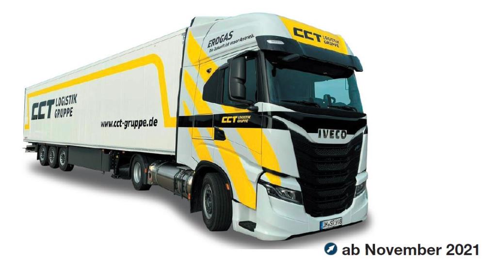 Herpa 947534 Iveco S-Way LNG Kühlkoffer-Sattelzug "CCT Logistik Gruppe" 1