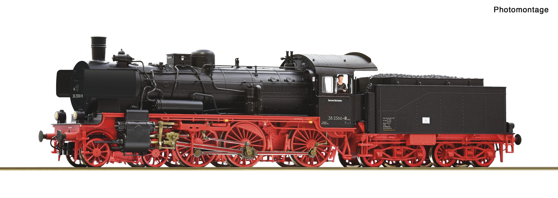 Roco 7120045 Dampflokomotive 38 2566-8