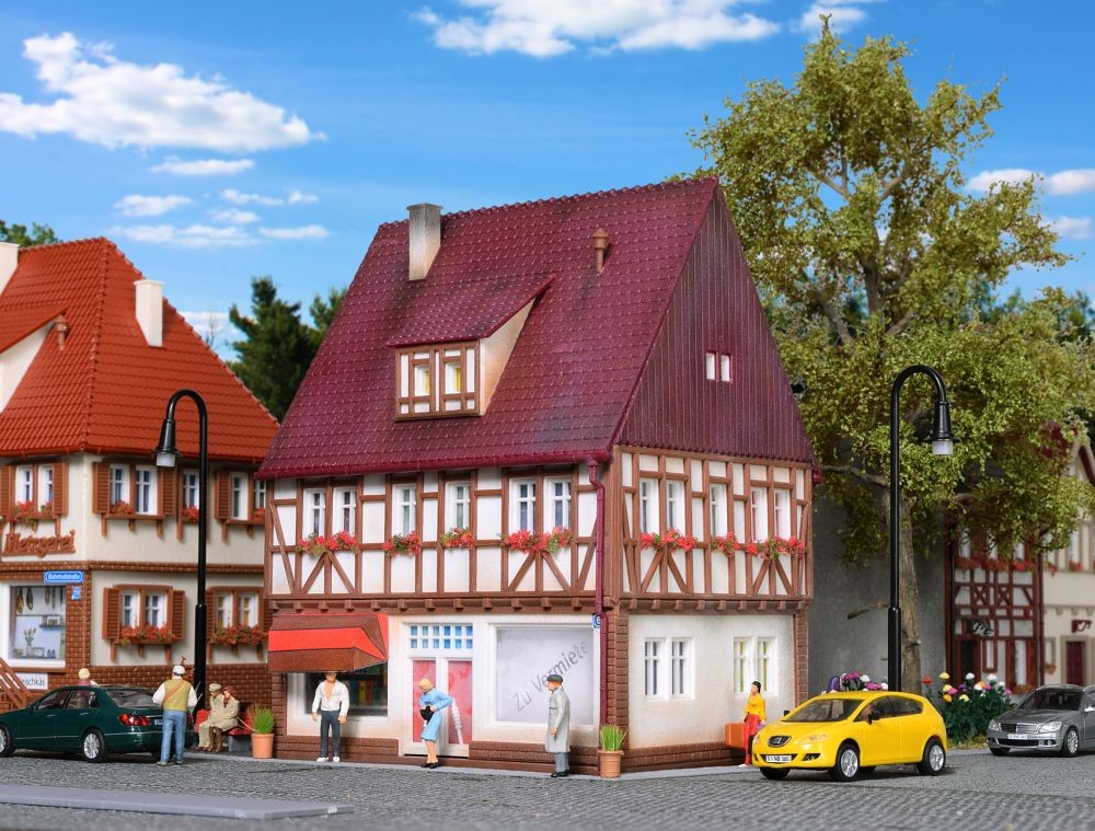 Vollmer 43669 H0 Buchhandlung Bahnhofstraße 9