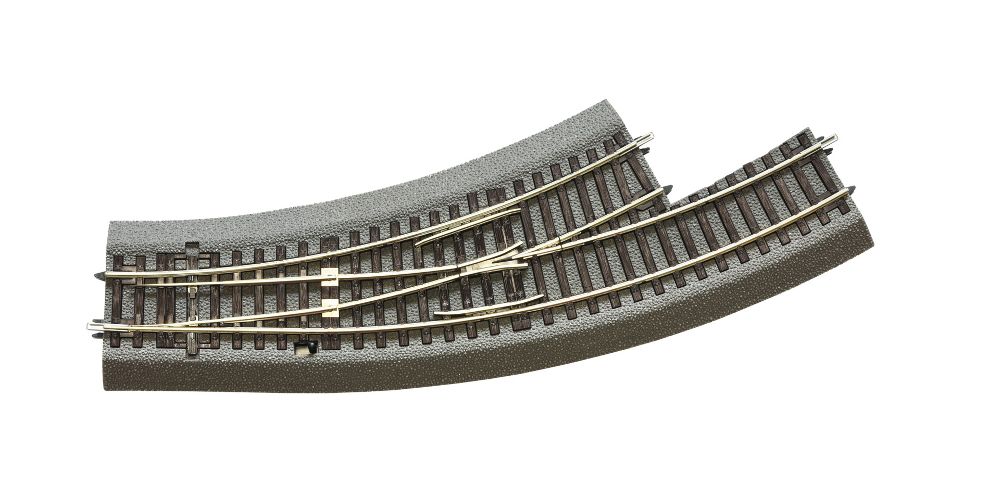 Roco 42560 Bogenweiche links BWl2/3 m. Handantrieb 1:87 Spur H0