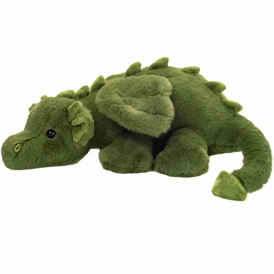 Teddy Hermann 939801 Drache Cleo grün 32 cm Stoff/Plüsch/Kuscheltier NEU
