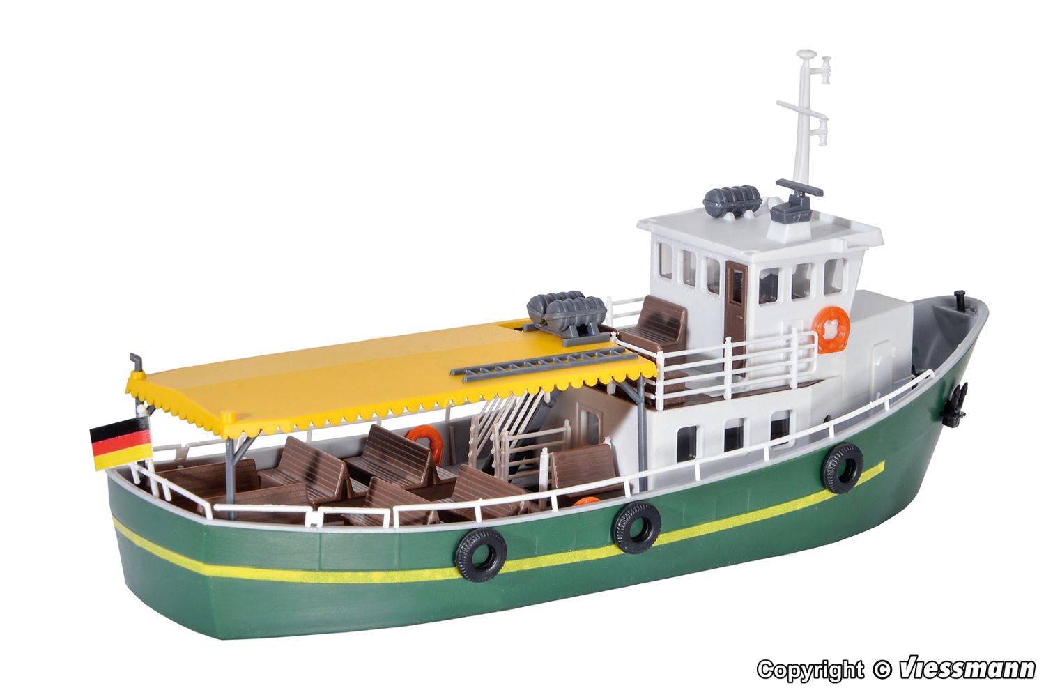 Kibri 39158 Fahrgastschiff Bausatz Neu OVP - H0 1:87