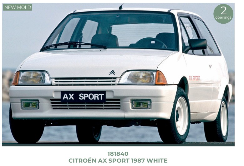 Norev 181840 Citroën AX Sport 1987 White 1:18