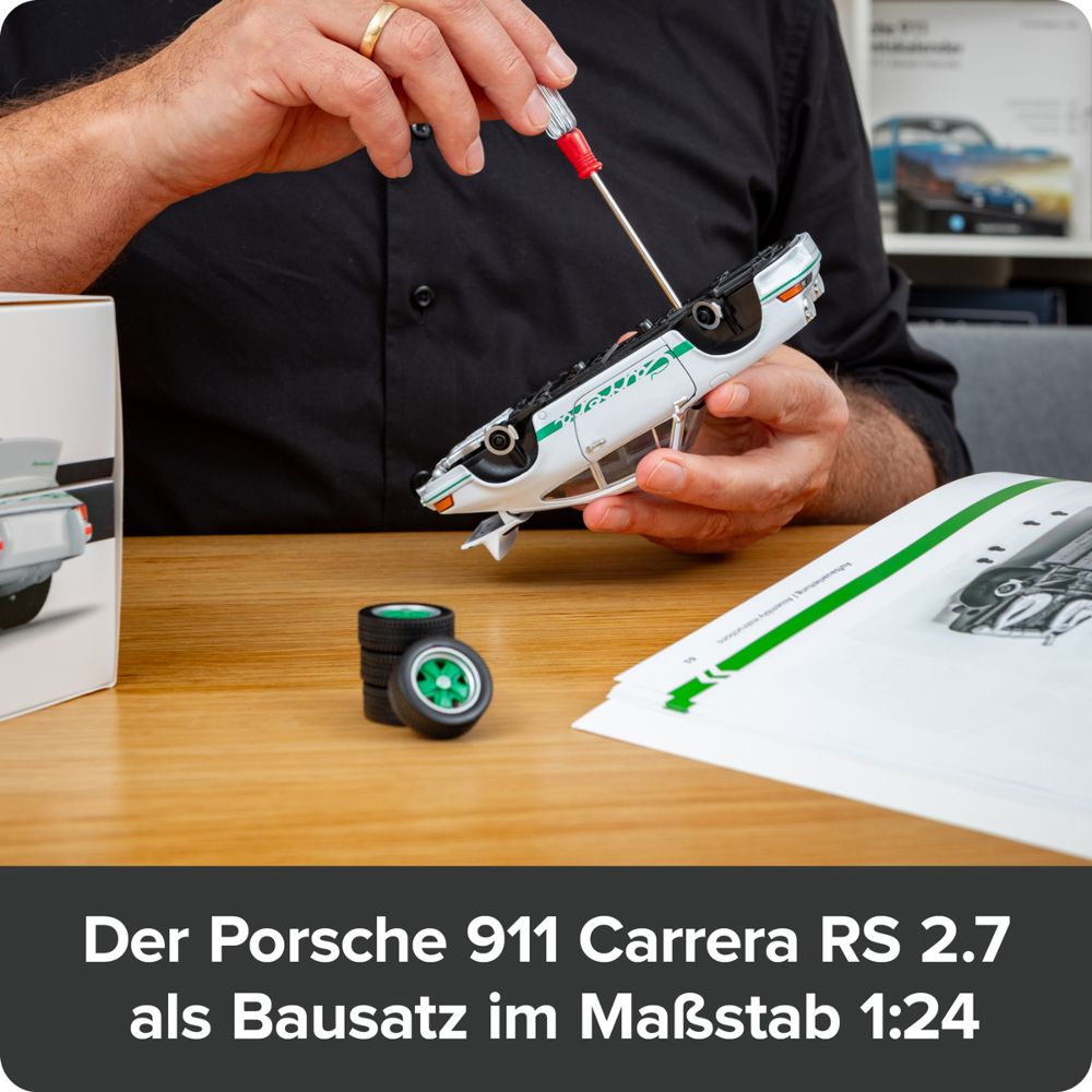 Franzis 67267 Build Your Legend: Porsche 911 Carrera RS 2.7 1:24
