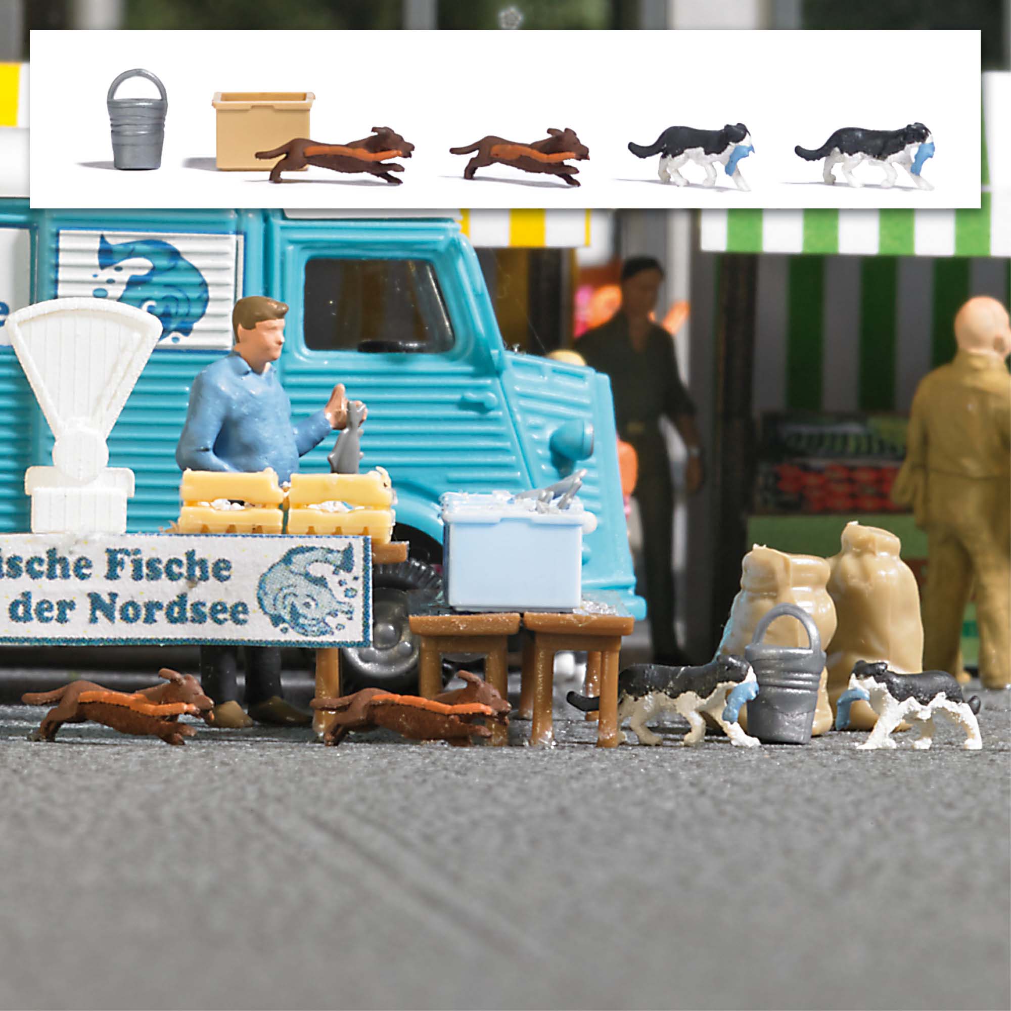 Busch 7993 Action Set: Kleine Diebe - Spur H0 - Neu - OVP