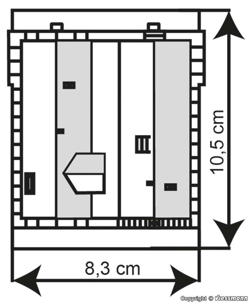 Kibri 37153 Bürgerhaus in Münster 1:160 Spur N Bausatz Neu OVP