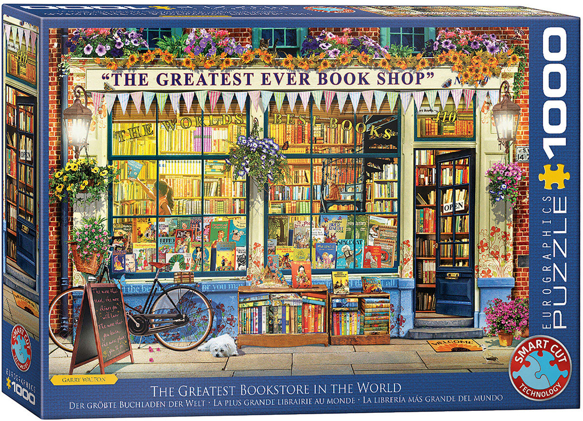 EUROGRAPHICS 6000-5351 Der großartigste Buchladen aller Zeiten 1000 Teile Puzzle