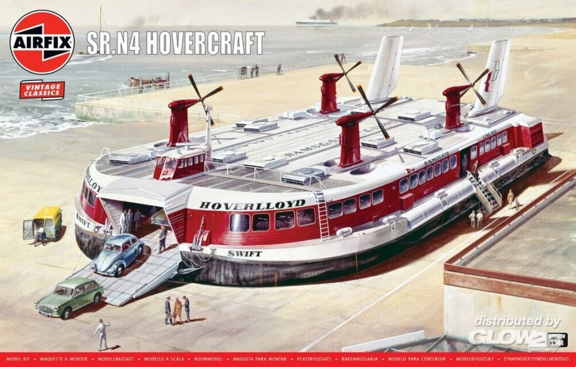 Airfix A09171V SR.N4 Hovercraft in 1:144