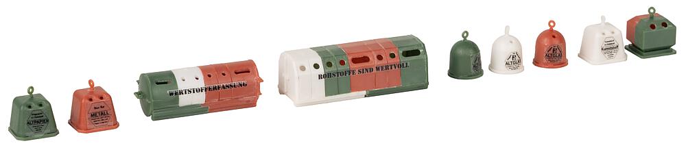 Faller 272567 Wertstoffcontainer-Set 1:160 Spur N Bausatz Neu OVP