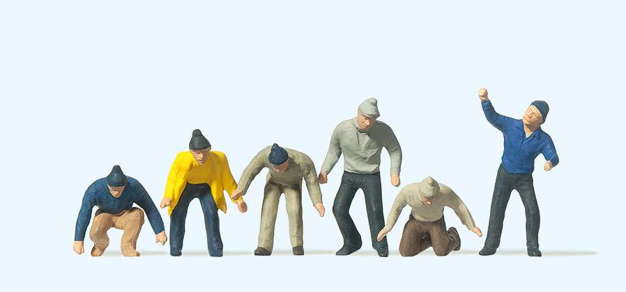 Preiser 14064 Arbeiter 1:87 Spur H0 Neu OVP Figuren