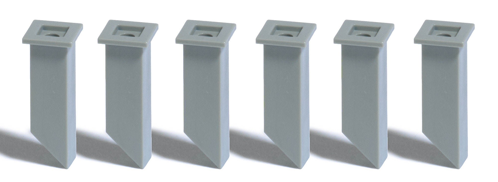 Busch 7750 Mini Ausgestaltungs-Set Schornsteine 1:87 Spur H0
