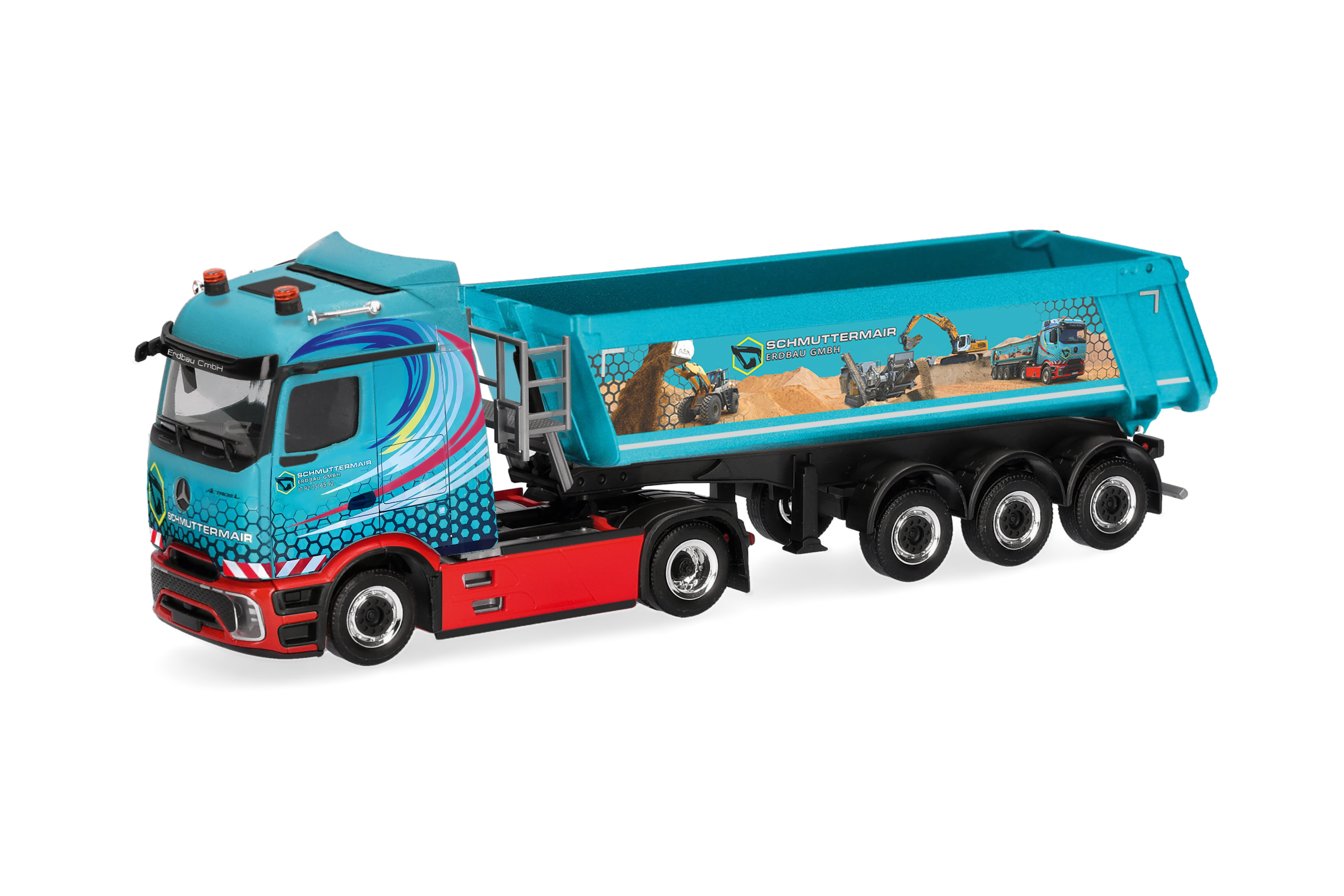 Herpa 322249 MB Actros L ProCab KippSz
