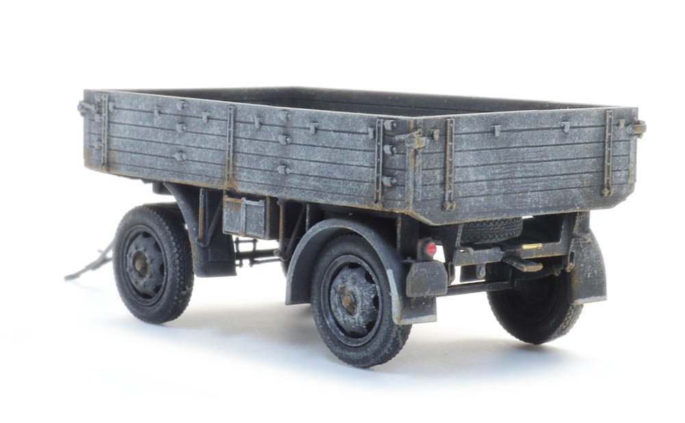 Artitec 6870566 Wehrmacht Einheitsanhänger E3 3t Winter 1:87 Neu