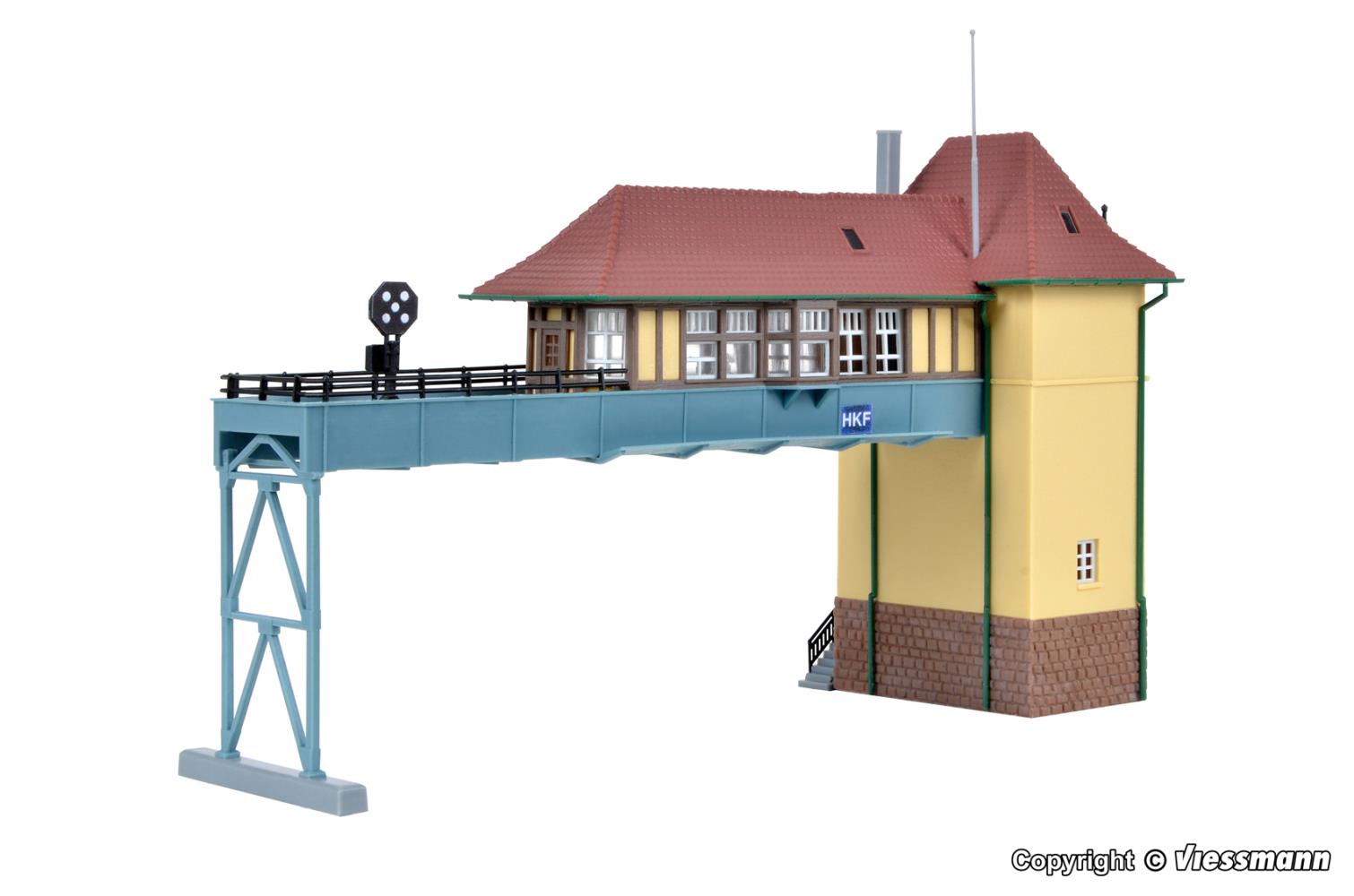 Kibri 37811 Brückenstellwerk Krefeld 1:160 Spur N Bausatz Neu OVP