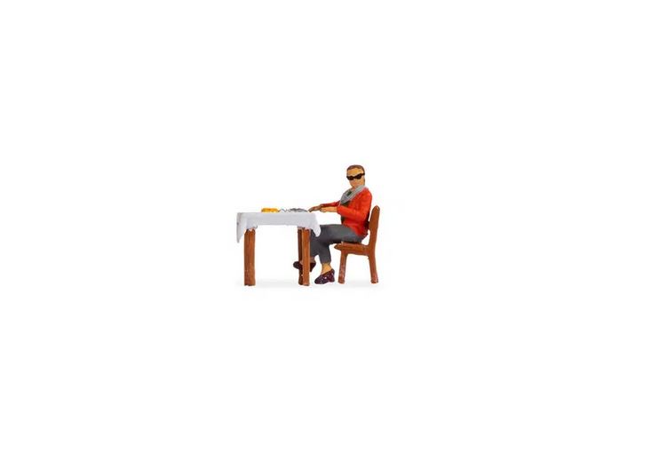 Noch 16513 Tiny-Scenes „Mittagessen” 1:87 Spur H0 Neu OVP