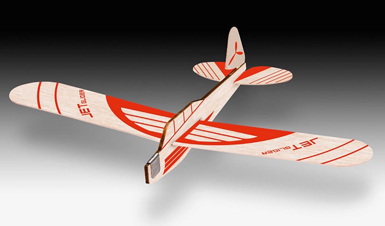 Revell 24327 Flying Action BalsaBird Hand-Launch Glider Red Bausatz