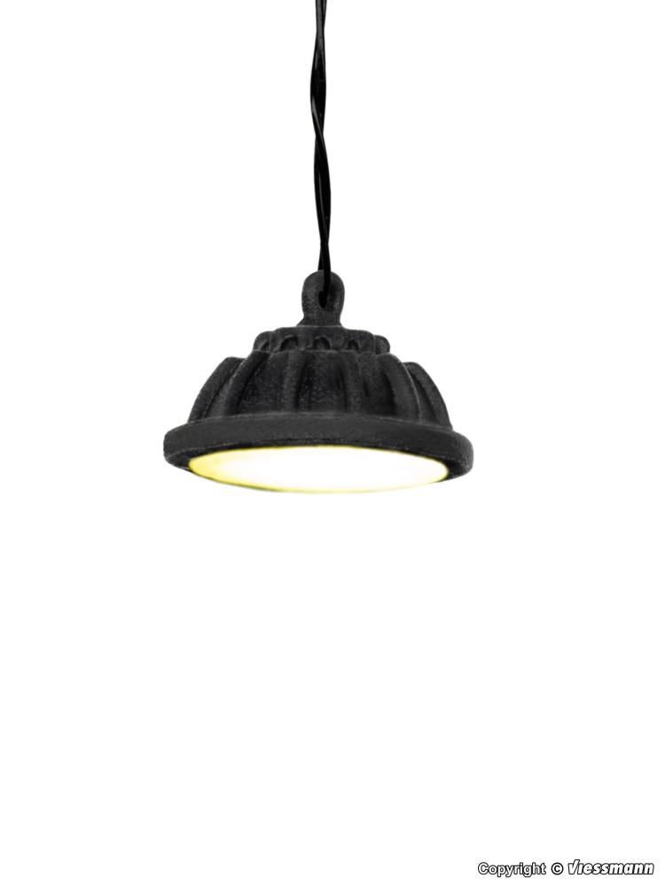 Viessmann 6088 Hängende Industrieleuchte modern LED weiß Spur H0