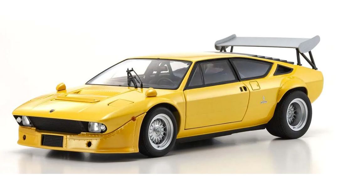 Kyosho 08445GY Lamborghini Uracco Rally Yellow Pearl 1:18 Standmodel