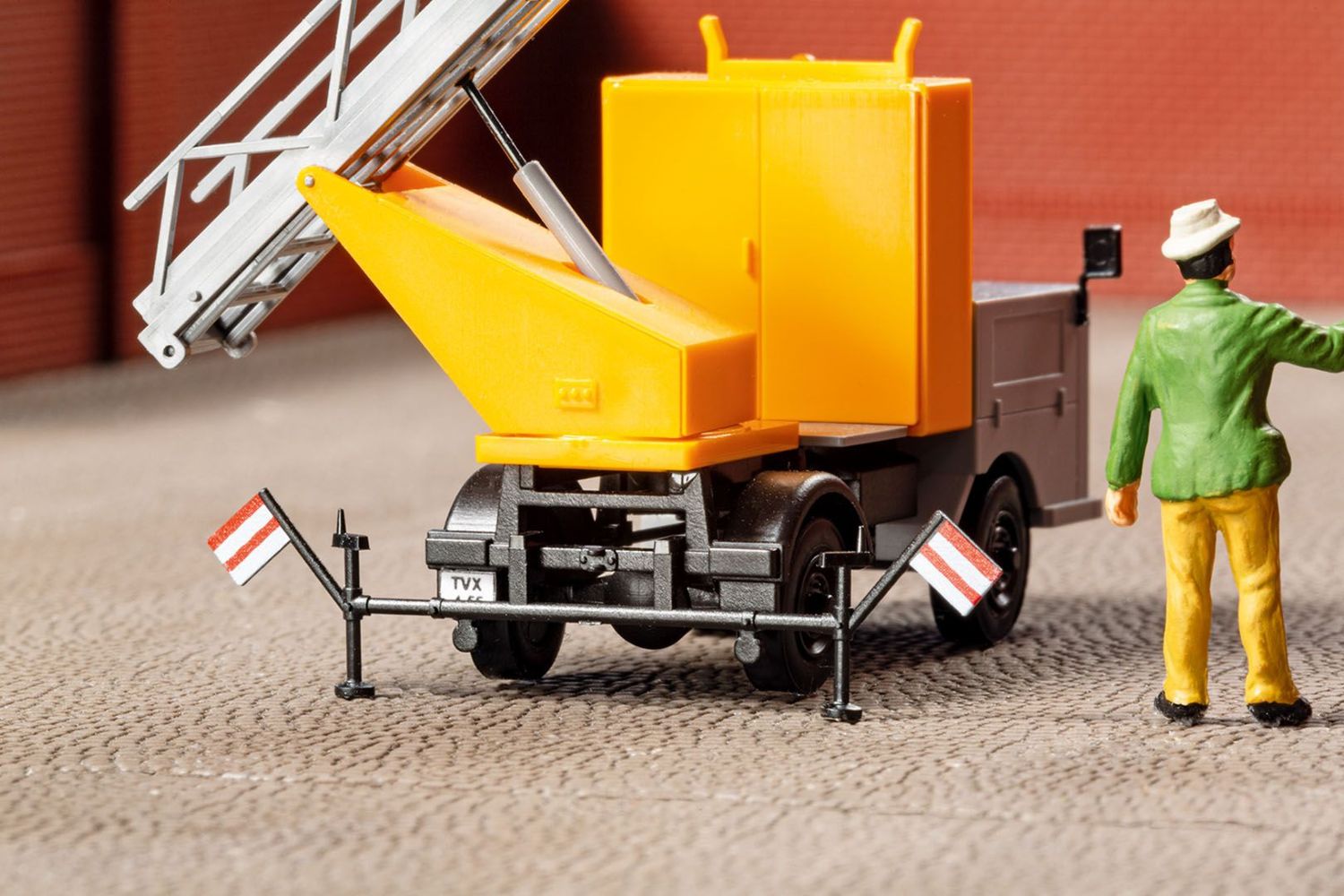 Auhagen 41689 Multicar M22 Drehleiter Bauhof 1:87 Spur H0 Bausatz