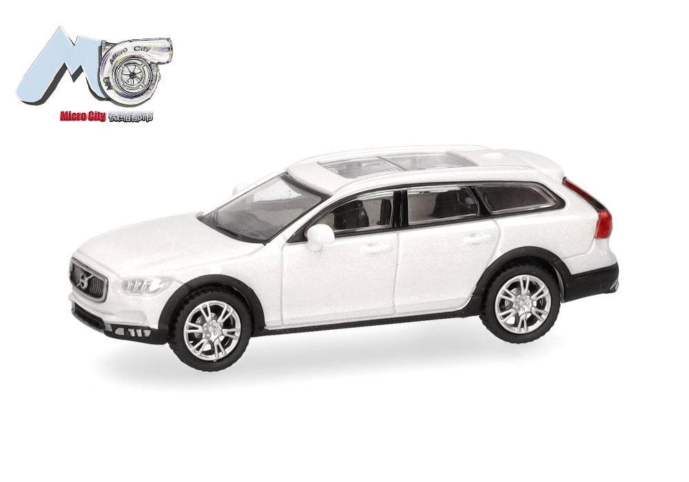 Herpa 87MC000020 MicroCity: Volvo V90 weiß (ab 2017) 1:87 Spur H0 NEU