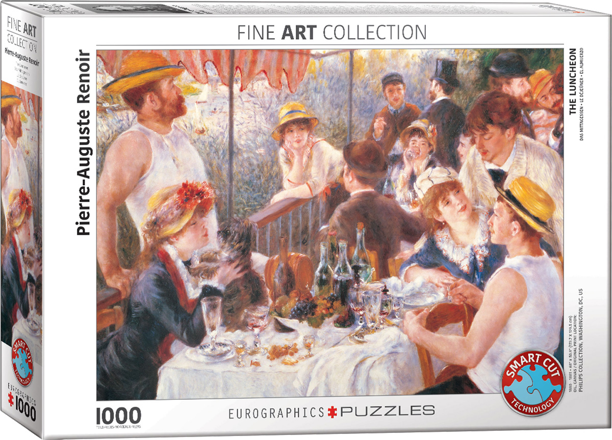 EUROGRAPHICS 6000-2031 Das Frühstück der Ruderer 1000 Teile Puzzle Neu OVP