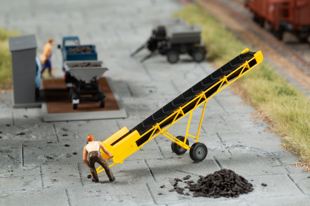 Auhagen 11466 Kohleverladung 1:87 Spur H0 Bausatz Neu OVP