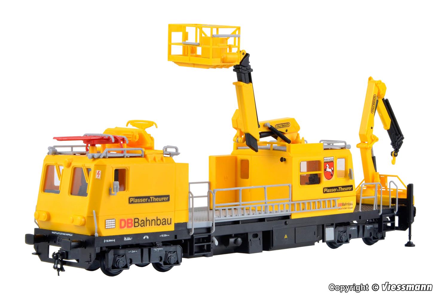 Kibri 16082 Motorturmwagen MTW 100.083/1 DB Bahnbau Spur H0