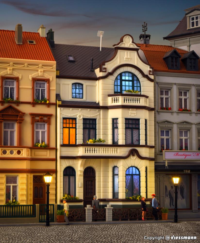 Kibri 39103 Bürgerhaus mit Atelier in Bonn 1:87 Spur H0 Bausatz