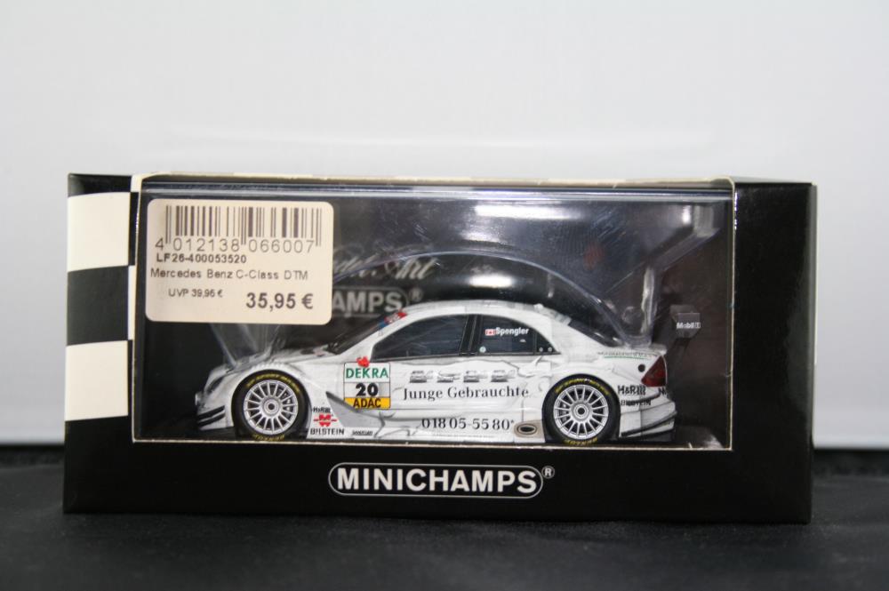 Minichamps 400053520 MERCEDES-BENZ C-CLASS – BRUN SPENGLER - 1:43