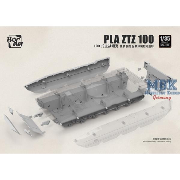 Border Model BN-001 PLA ZTZ-100 1:35 Modellbausatz NEU OVP